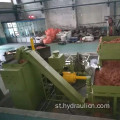 Horizontal sephephechaneng Turnings Briquette Etsa Machine